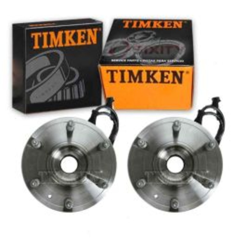 2 pc Timken Front Wheel Bearing Hub Assemblys for 2003-2005 GMC Savana 2500