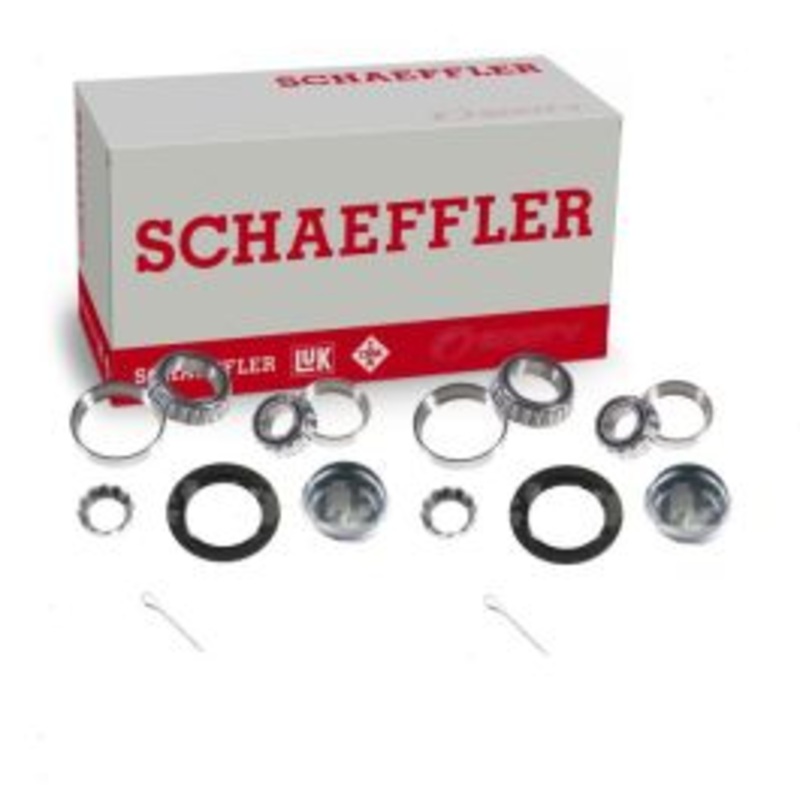 2 pc Schaeffler Rear Wheel Bearing Kit for 1975-1988 Volkswagen Scirocco 1.5L 1.6L 1.8L L4