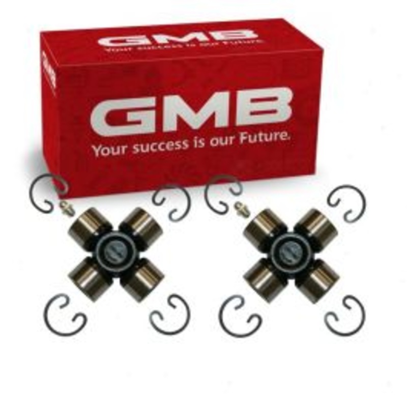 2 pc GMB Rear Shaft All Universal Joints for 1992-1995 Eagle Summit
