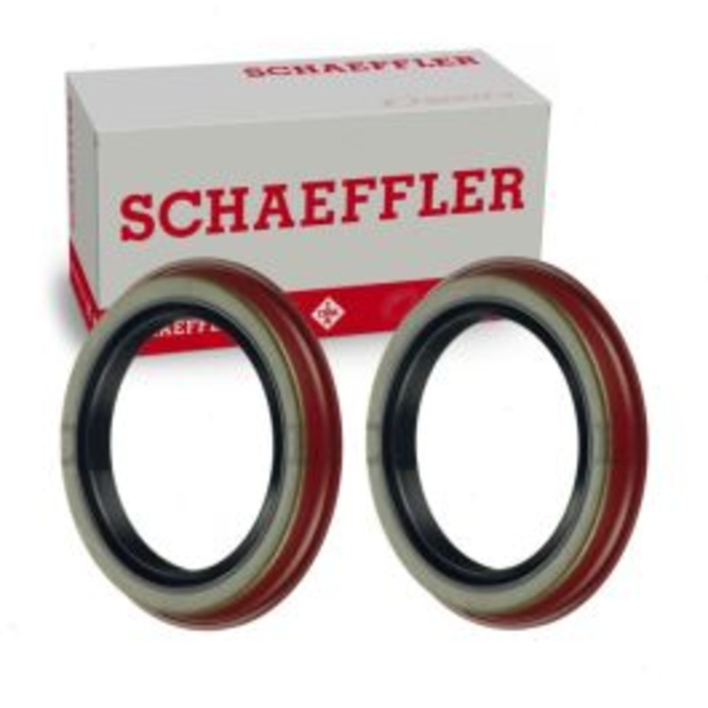 2 pc Schaeffler Front Wheel Seals for 1963 Mercury Country Cruiser