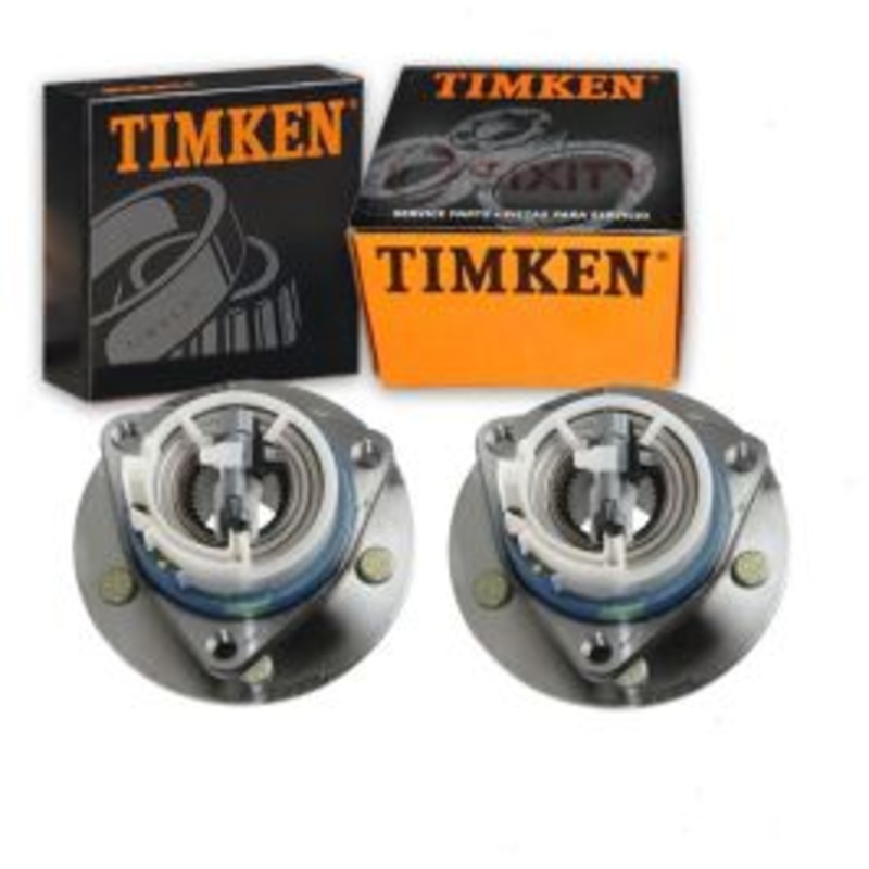 2 pc Timken Front Wheel Bearing Hub Assemblys for 1997-2001 Oldsmobile Silhouette