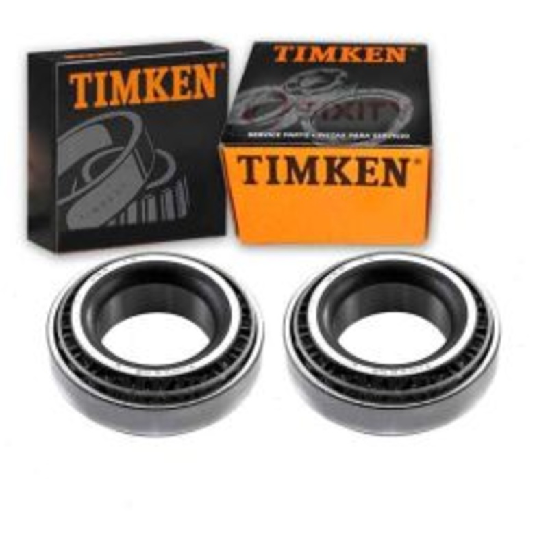 2 pc Timken Front Inner Wheel Bearing and Race Sets for 1962-1966 Ford Falcon 2.4L 2.8L 3.3L L6