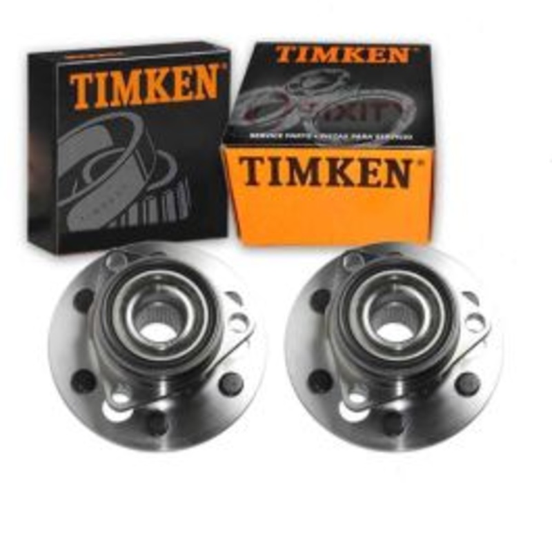 2 pc Timken Front Wheel Bearing Hub Assemblys for 1992-1994 Chevrolet K2500 Suburban