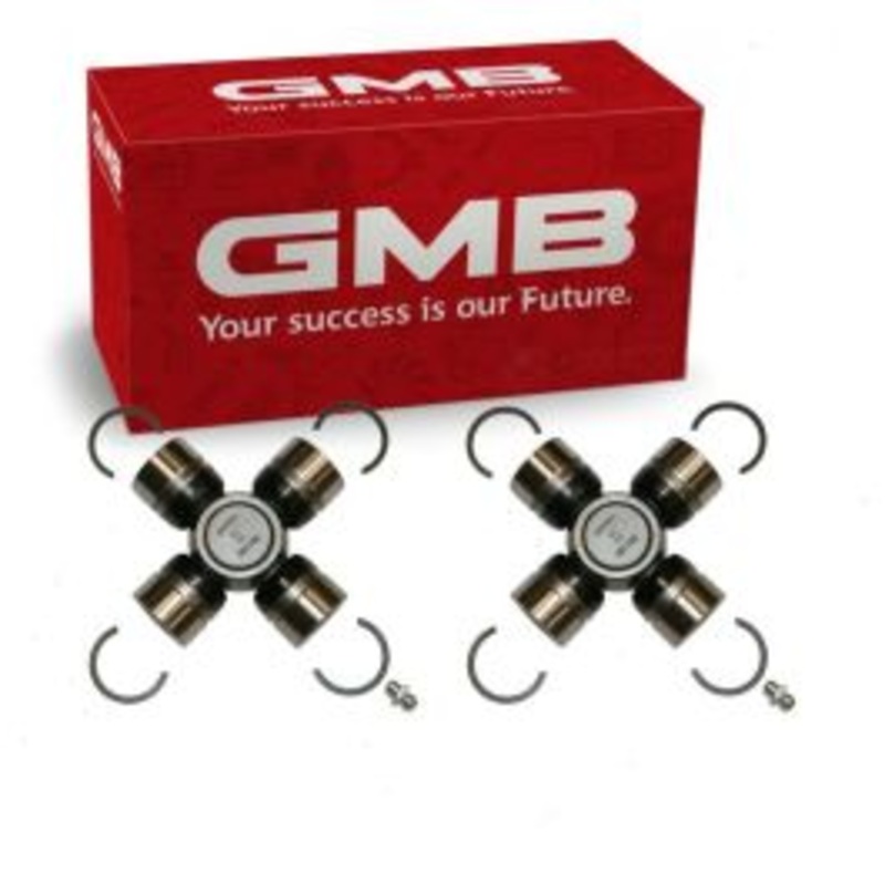2 pc GMB Rear Shaft All Universal Joints for 1981-1994 Dodge B350
