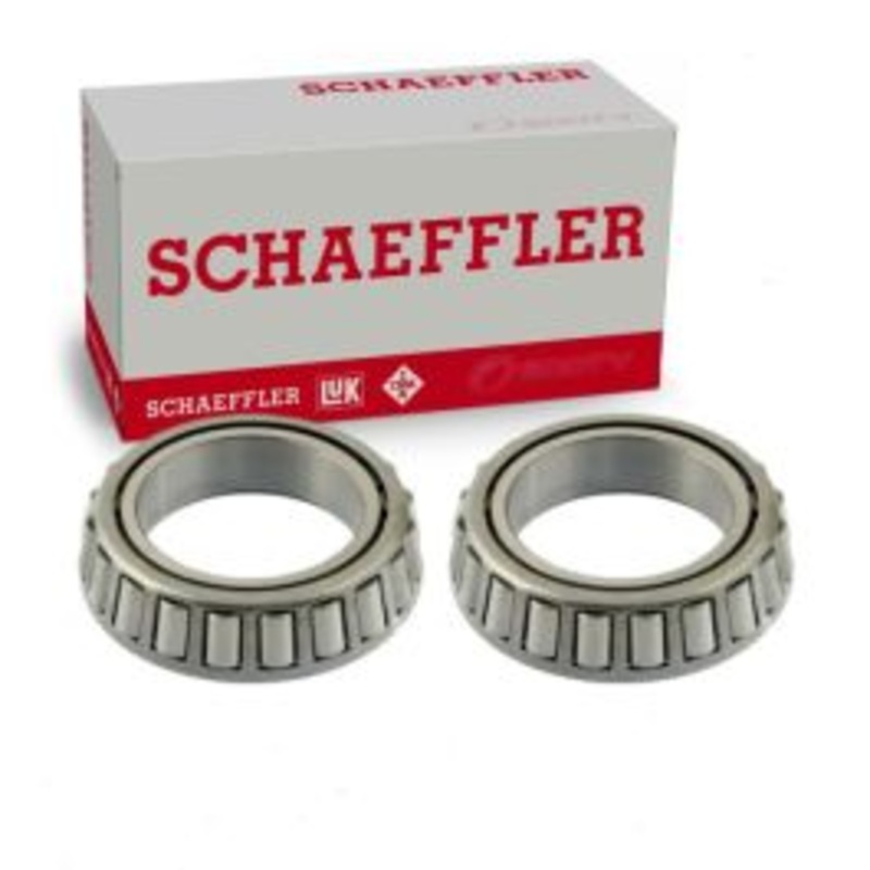 2 pc Schaeffler Rear Left Differential Bearings for 1983-1986 Audi Quattro