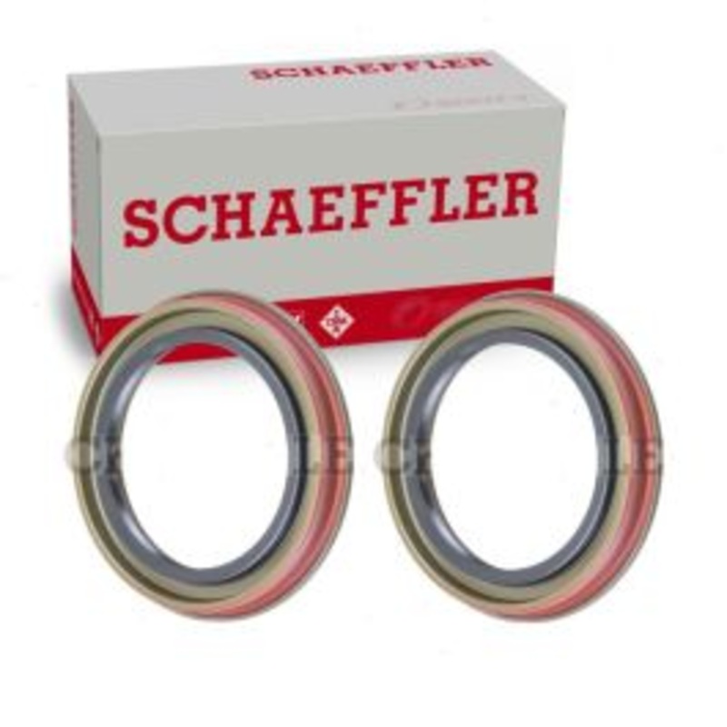 2 pc Schaeffler Rear Wheel Seals for 1981-1993 Dodge D350