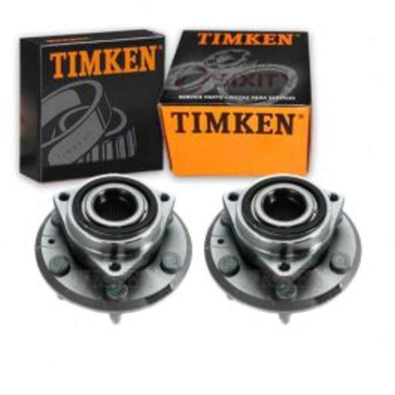 2 pc Timken Front Wheel Bearing Hub Assemblys for 2009-2017 Chevrolet Traverse