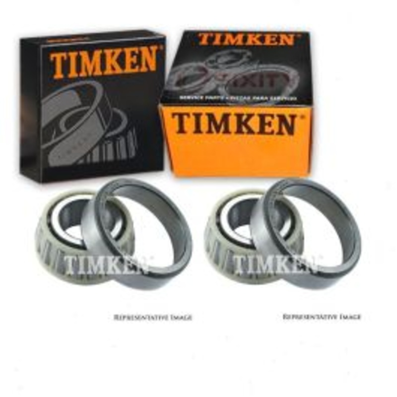 2 pc Timken Front Outer Wheel Bearing and Race Sets for 1982-1983 Oldsmobile Cutlass Cruiser