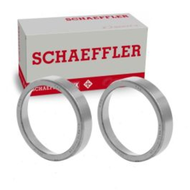 2 pc Schaeffler Front Inner Wheel Bearing Races for 1976-1988 Avanti II