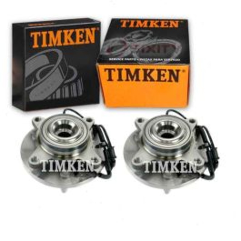 2 pc Timken Front Wheel Bearing Hub Assemblys for 2011-2014 Ford Expedition