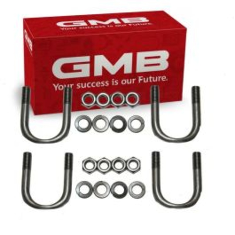 2 pc GMB Rear Shaft Front Center Universal Joint U-Bolt Kit for 1957-1962 Cadillac Series 60 Fleetwood