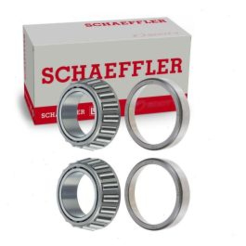 2 pc Schaeffler Front Inner Wheel Bearings for 1966-1976 Buick Skylark 3.7L 3.8L 4.1L 4.9L 5.6L 5.7L L6 V6 V8
