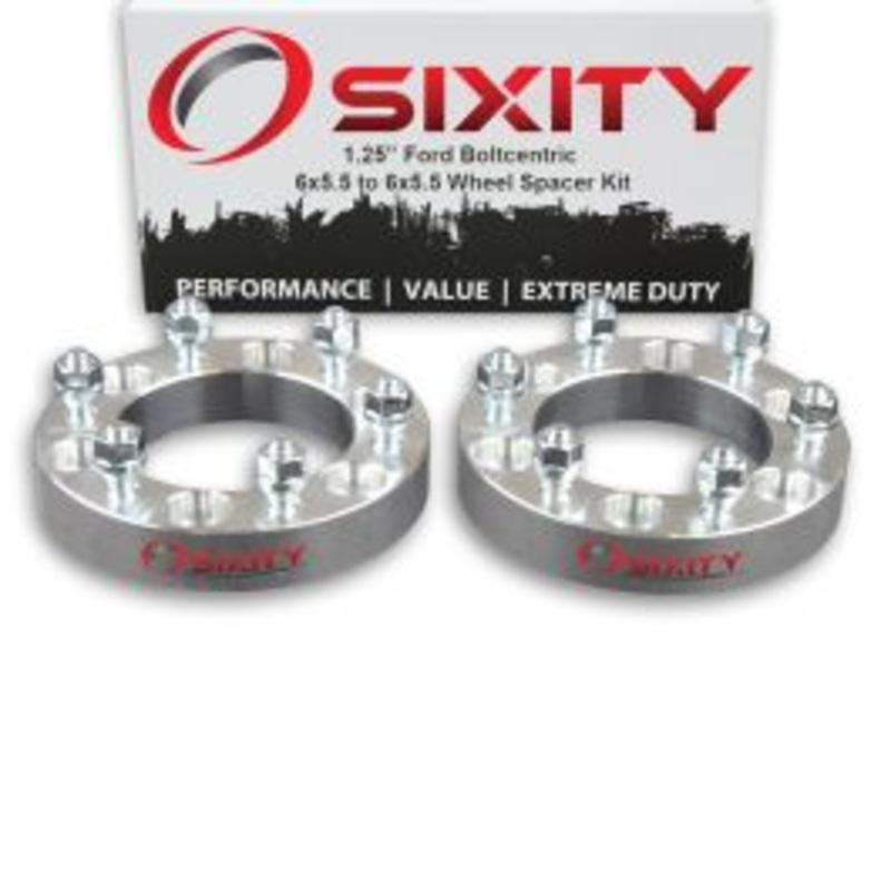 Sixity 2 pc 1.25" Thick Wheel Spacers - Ford Courier - 6x5.5
