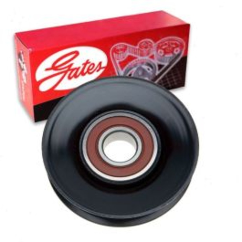 Gates DriveAlign Drive Belt Idler Pulley for 1985-1986 GMC G1500 4.3L 5.0L 5.7L V6 V8