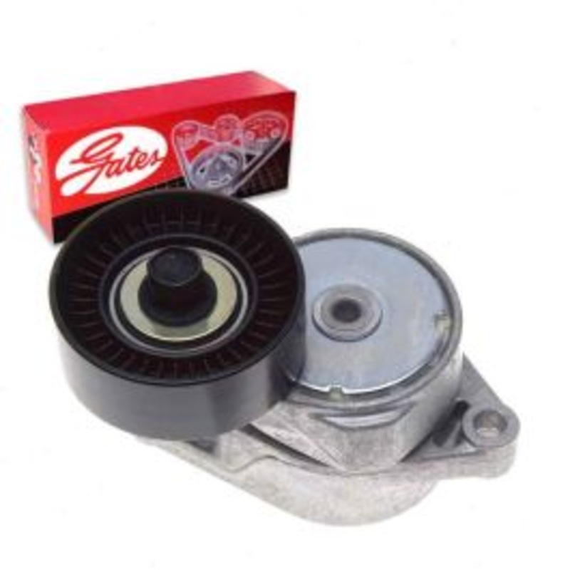 Gates DriveAlign Alternator Power Steering Water Pump Drive Belt Tensioner Assembly for 2001-2006 BMW 325Ci 2.5L L6