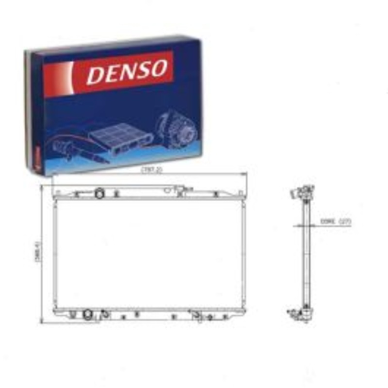 Denso 221-3244 Radiator