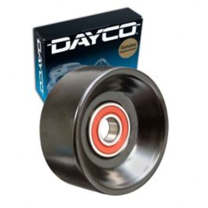 Dayco Smooth Pulley Drive Belt Idler Pulley for 1997 Ford E-350 Econoline Club Wagon 7.3L V8