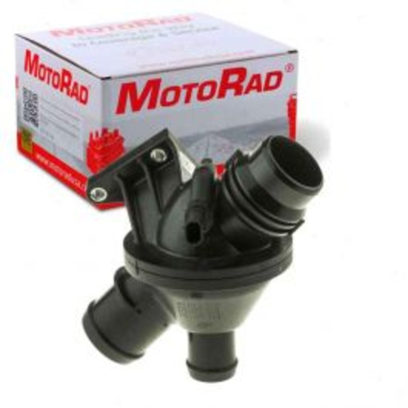 MotoRad Engine Coolant Thermostat for 2014-2016 BMW 328i GT xDrive