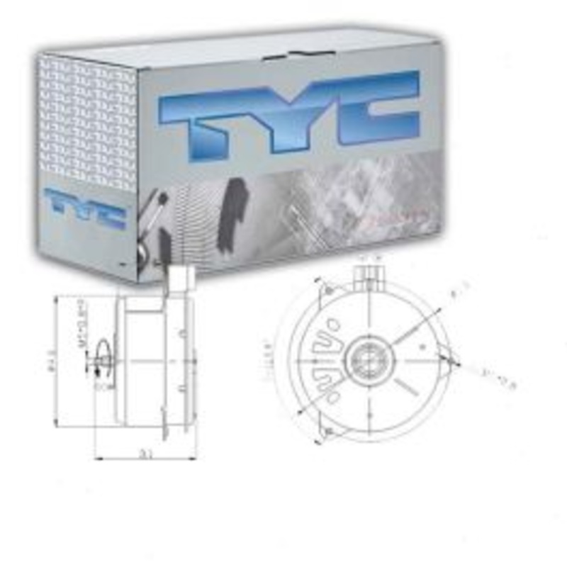 TYC Engine Cooling Fan Motor for 2004-2006 Scion xA