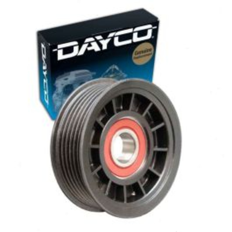 Dayco Alternator Water Pump Power Steering Drive Belt Tensioner Pulley for 2001-2006 GMC Sierra 3500 6.0L V8