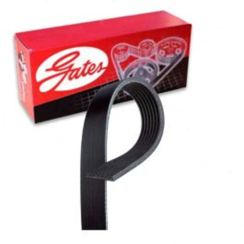 Gates Micro-V Serpentine Belt for 2016-2018 Lexus IS300 3.5L V6