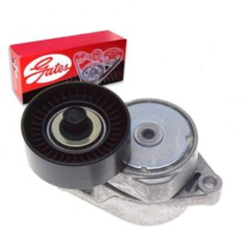 Gates DriveAlign Alternator Power Steering Water Pump Drive Belt Tensioner Assembly for 2001-2005 BMW 325i 2.5L L6