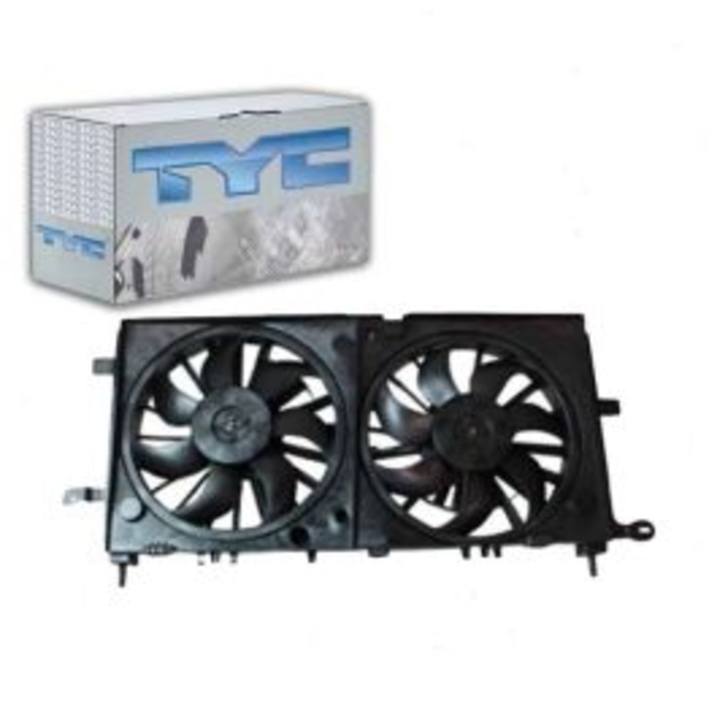 TYC 622340 Dual Radiator & Condenser Fan Assembly