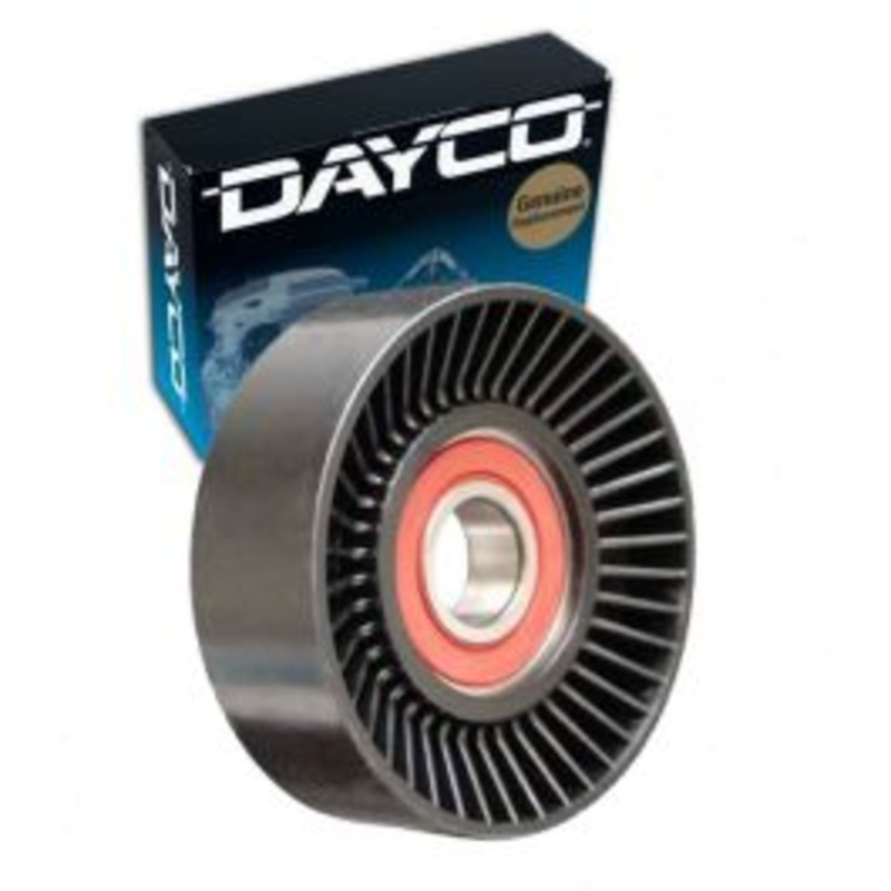 Dayco Drive Belt Idler Pulley for 1990-1991 Ford E-250 Econoline Club Wagon 5.8L V8