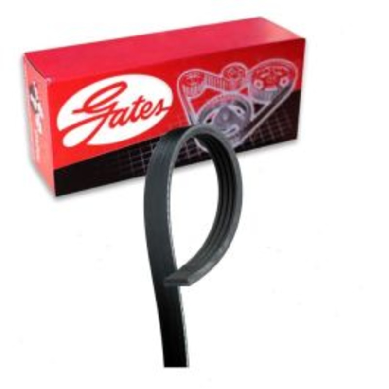 Gates Stretch Fit Micro-V Power Steering Serpentine Belt for 2010-2012 Ford Flex 3.5L V6