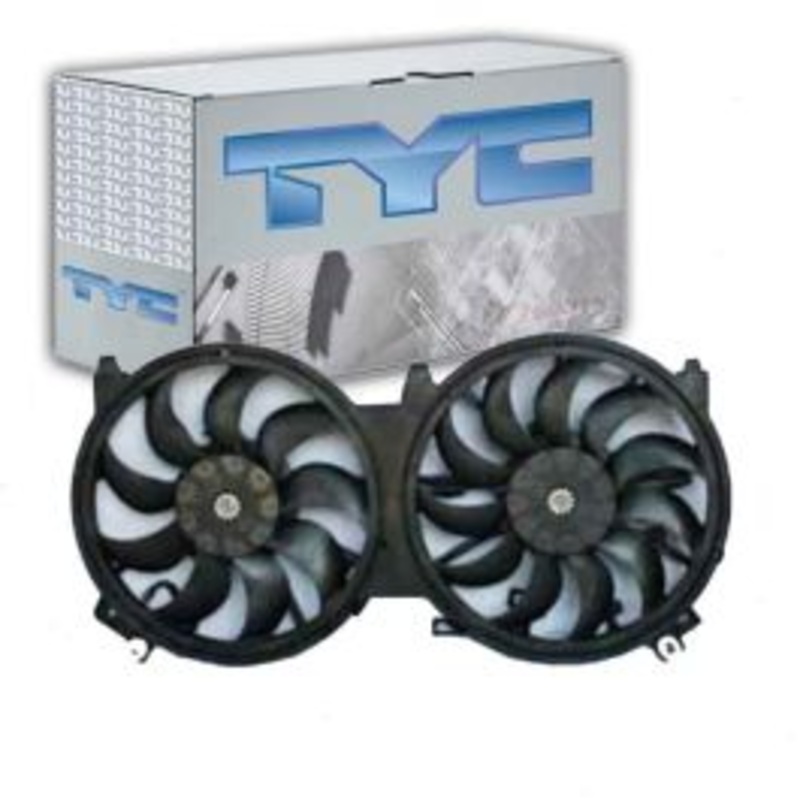 TYC Dual Radiator & Condenser Fan Assembly for 2007-2016 Nissan Altima 2.5L 3.5L L4 V6