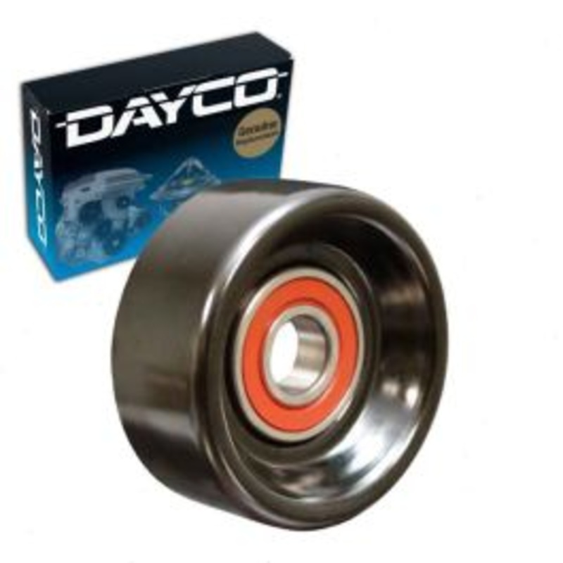 Dayco Drive Belt Idler Pulley for 1987-1991 GMC G1500 4.3L 5.0L 5.7L V6 V8