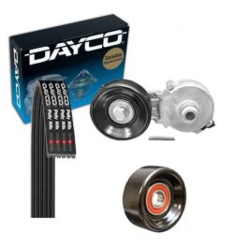 Dayco Main Drive Serpentine Belt Drive Component Kit for 1992-1995 Chevrolet C2500 Suburban 5.7L V8