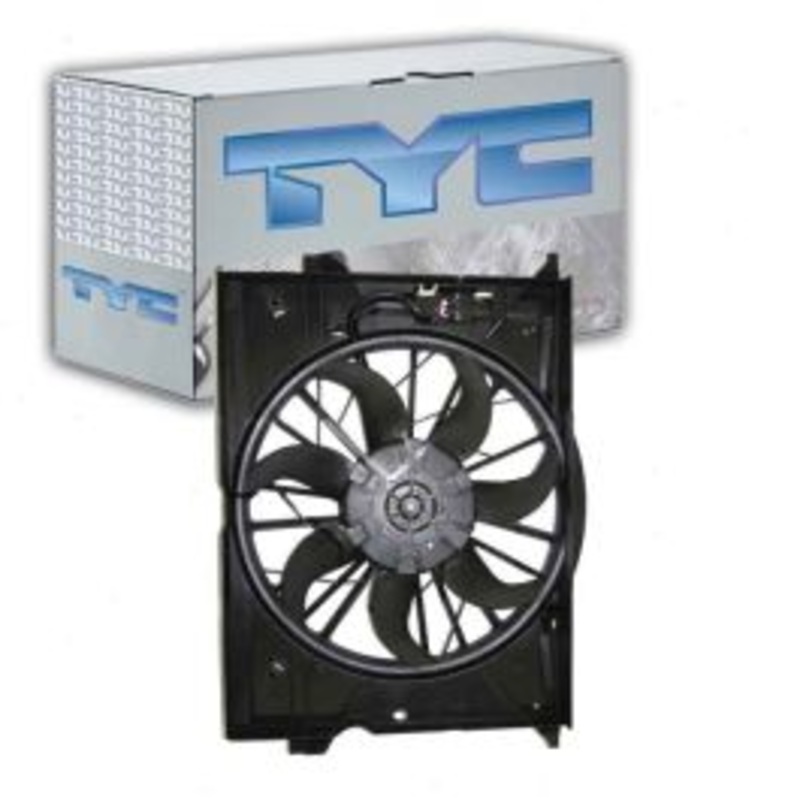 TYC Dual Radiator & Condenser Fan Assembly for 2007-2011 Mercedes-Benz CLS550