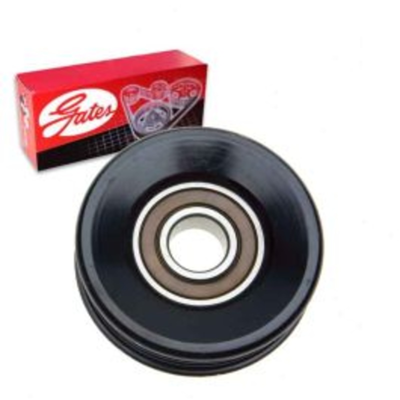 Gates DriveAlign AC Drive Belt Idler Pulley for 1988-1991 Honda CRX 1.5L L4
