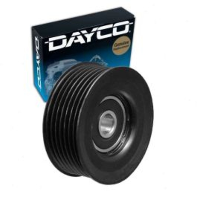 Dayco Grooved Pulley Drive Belt Idler Pulley for 2013 Infiniti FX37 3.7L V6