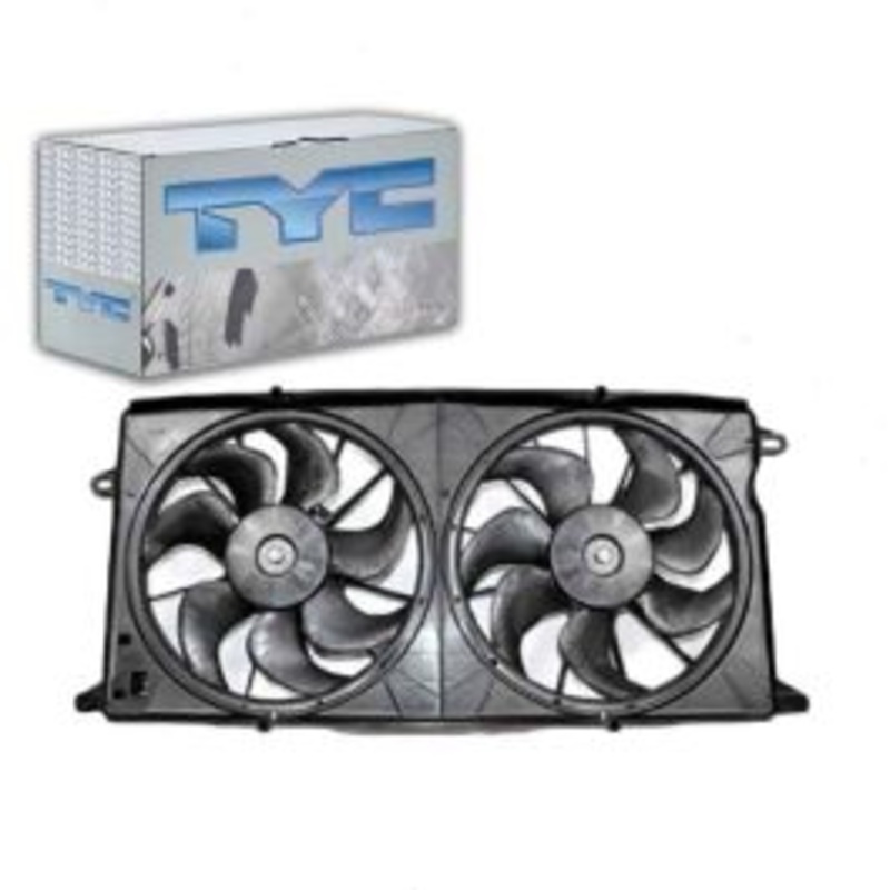 TYC Dual Radiator & Condenser Fan Assembly for 2000-2005 Buick LeSabre