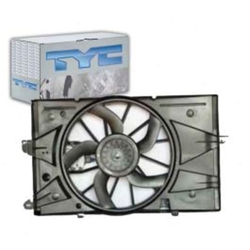 TYC Dual Radiator & Condenser Fan Assembly for 2008-2009 Mercury Sable
