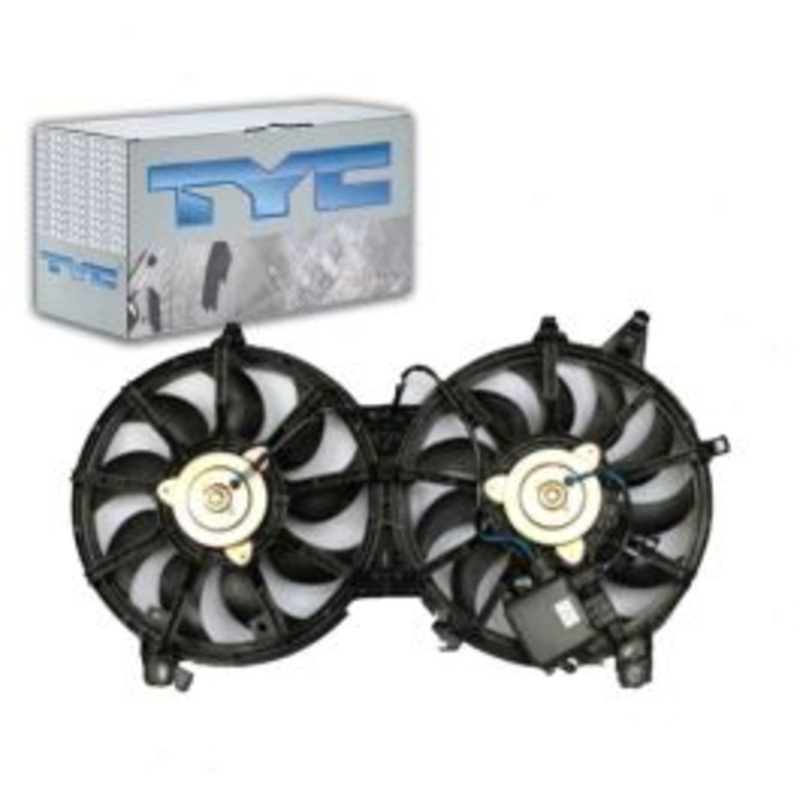 TYC 621840 Dual Radiator & Condenser Fan Assembly