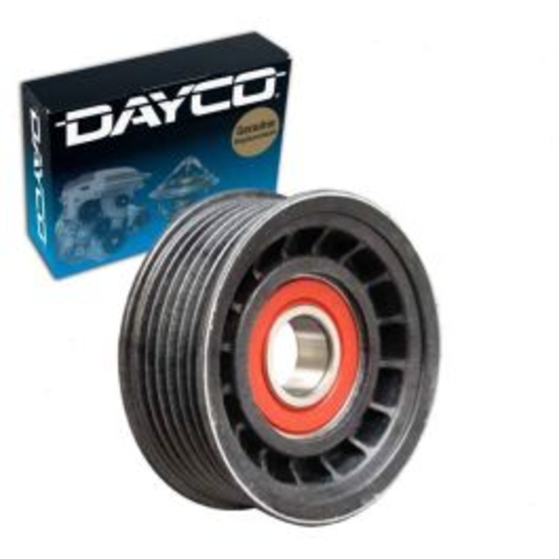 Dayco AC Bypass Drive Belt Idler Pulley for 1996 GMC K1500 Suburban 5.7L V8