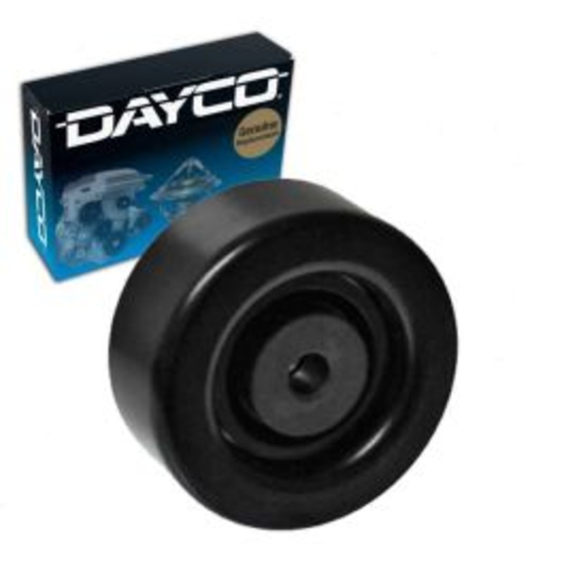 Dayco Smooth Pulley Drive Belt Idler Pulley for 2001-2013 GMC Sierra 2500 HD 6.0L 6.6L V8
