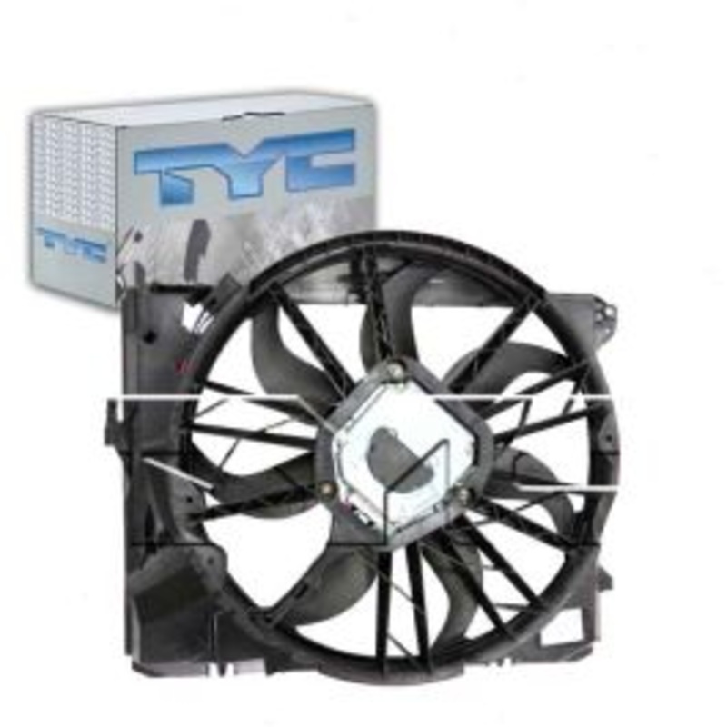 TYC 622980 Dual Radiator & Condenser Fan Assembly