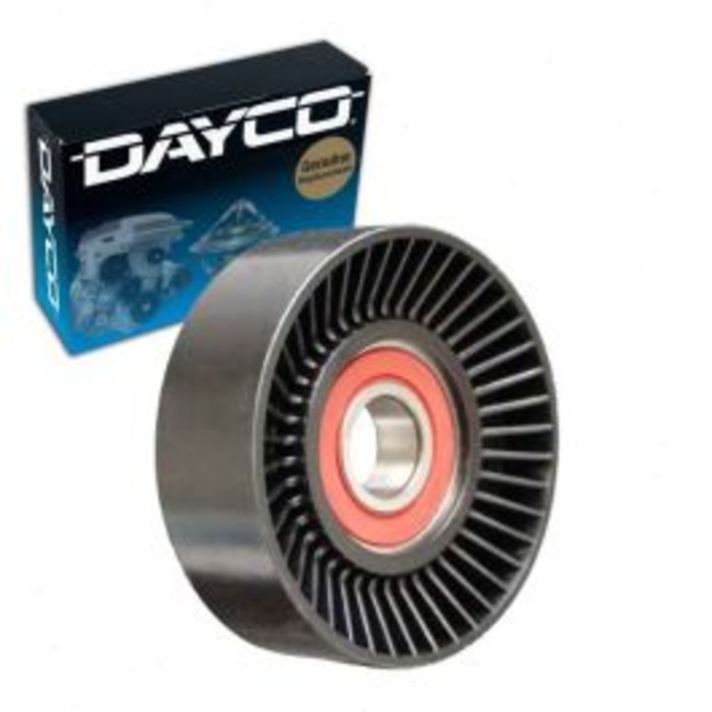 Dayco Drive Belt Idler Pulley for 1990-1996 Ford E-350 Econoline Club Wagon 4.9L 5.8L 7.3L L6 V8