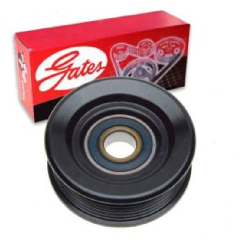 Gates DriveAlign Grooved Pulley Drive Belt Idler Pulley for 2003 Mercury Marauder 4.6L V8