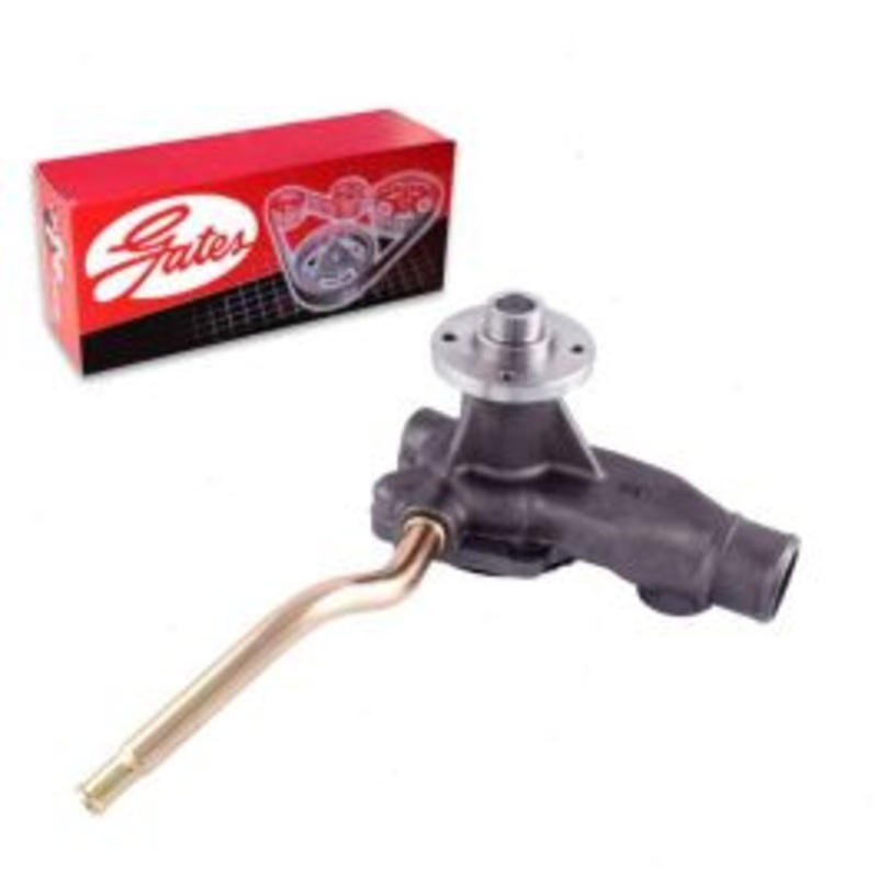 Gates Engine Water Pump for 1987-1991 Ford E-150 Econoline 4.9L L6