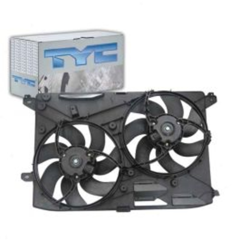 TYC 623320 Dual Radiator & Condenser Fan Assembly