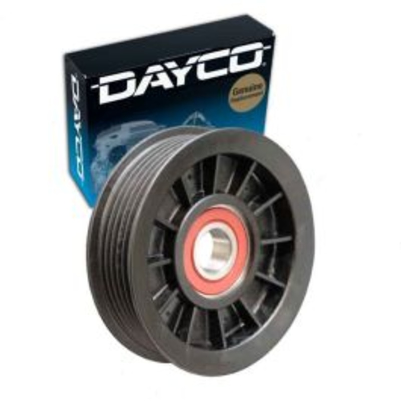 Dayco Drive Belt Idler Pulley for 1991-1993 GMC C2500 7.4L V8