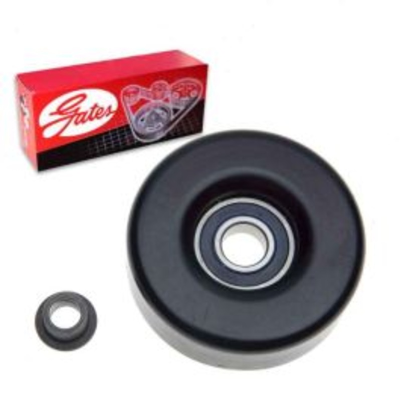 Gates DriveAlign Drive Belt Idler Pulley for 1989-1991 Isuzu Trooper 2.8L V6
