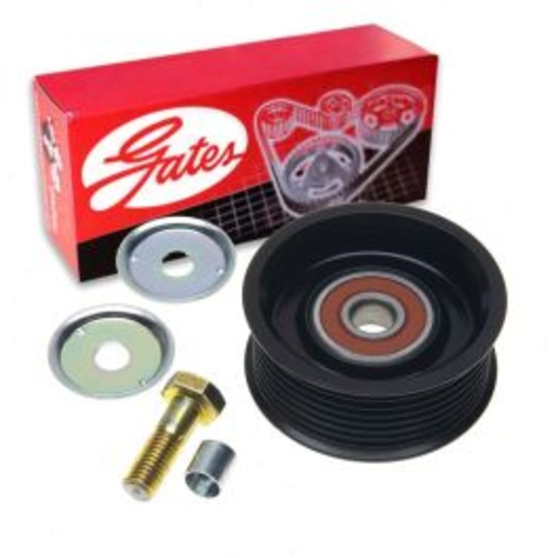 Gates DriveAlign Grooved Pulley Drive Belt Idler Pulley for 2015-2016 Infiniti QX50 3.7L V6