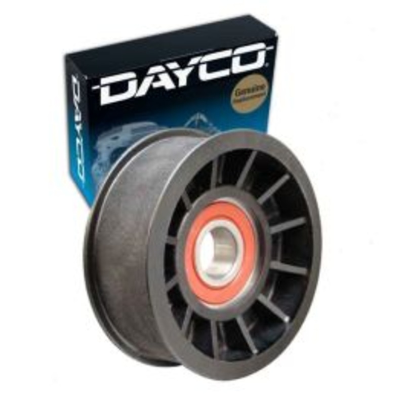 Dayco Drive Belt Idler Pulley for 1988-1991 Ford Taurus 3.8L V6