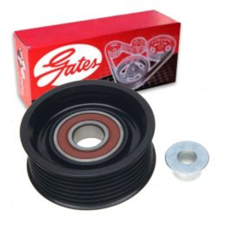 Gates DriveAlign Drive Belt Idler Pulley for 2014-2017 Infiniti QX80 5.6L V8